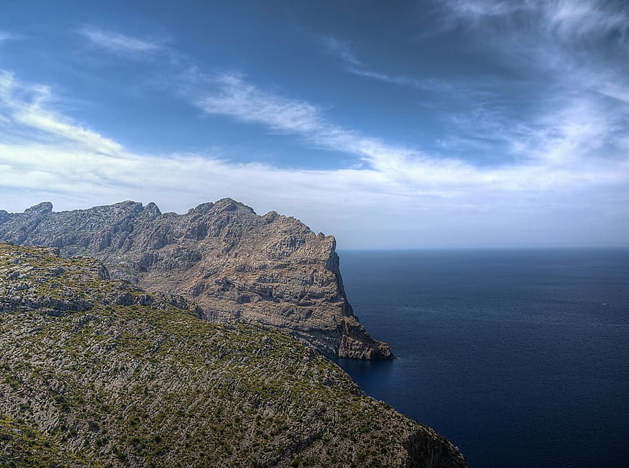 caimari, mallorca, cap formentor, sky, sea, scenics - nature HD wallpaper