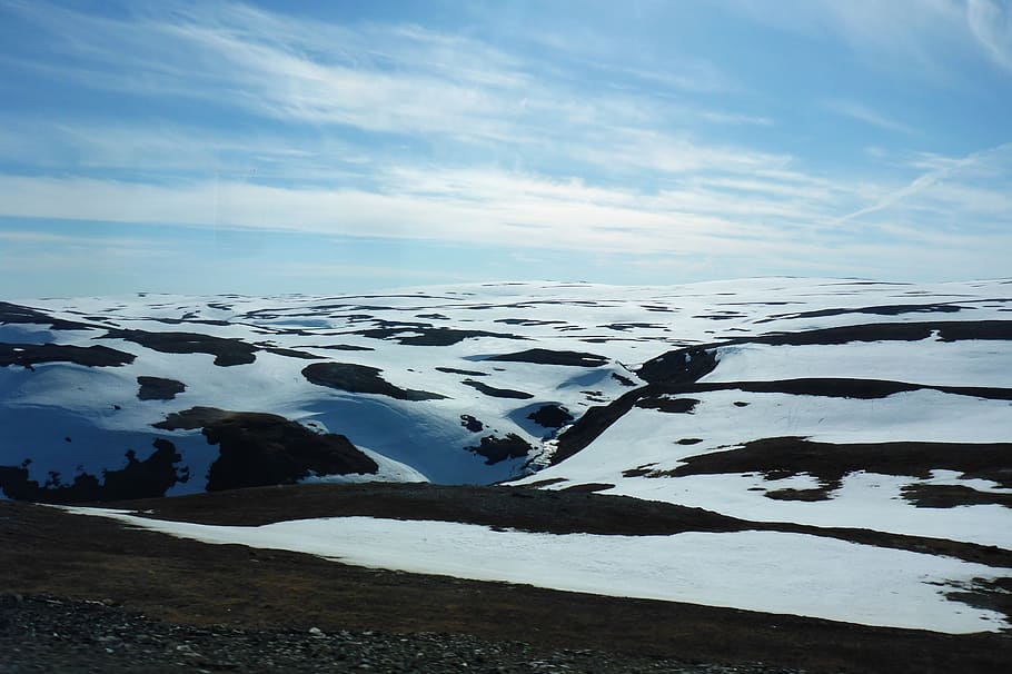 norway, snow, mountains, scenics - nature, sky, cloud - sky HD wallpaper