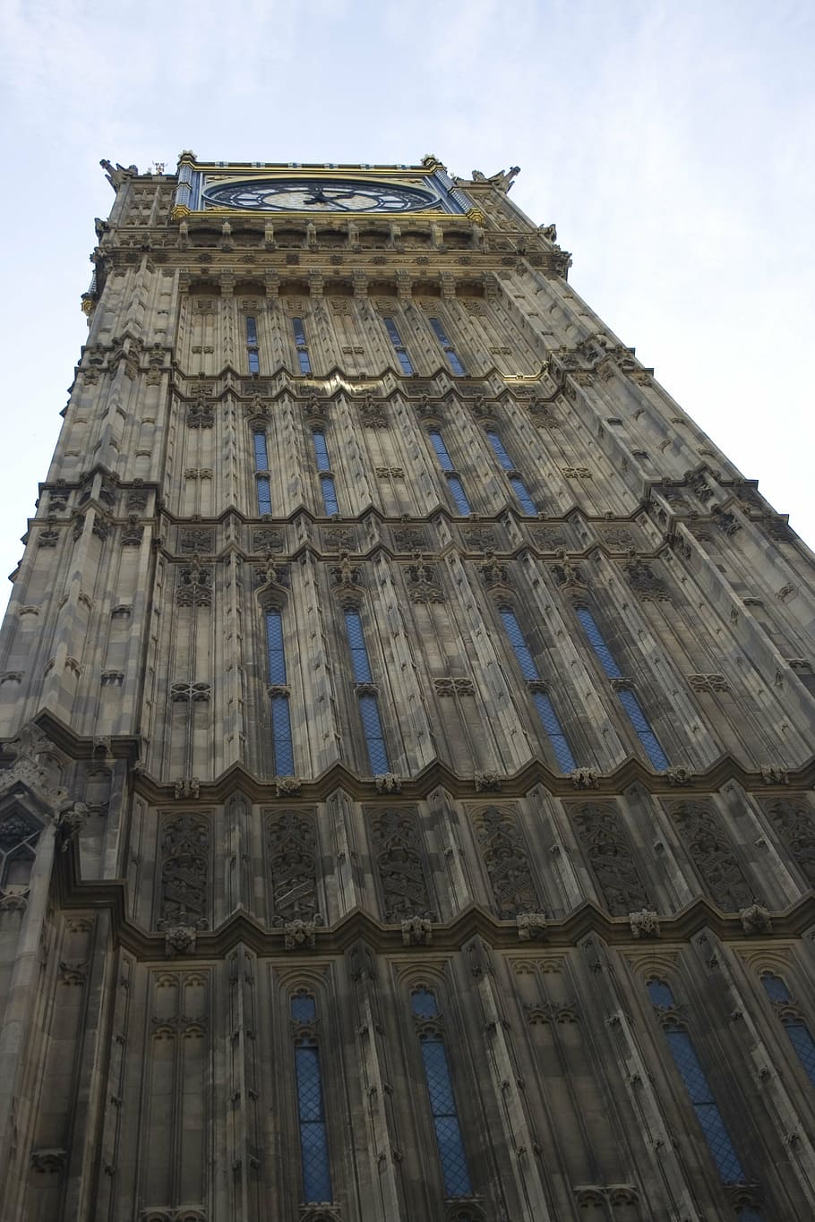 big ben, clock, landmark, low angle view, architecture, built structure HD wallpaper