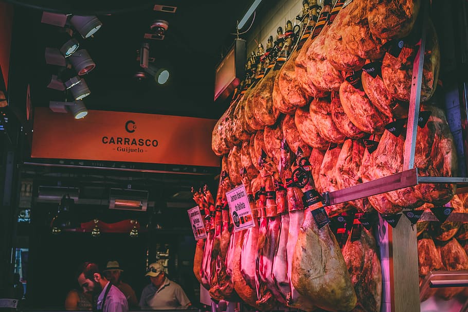 orange Carrasco signage, Carrasco facade, market, food, snack, HD wallpaper