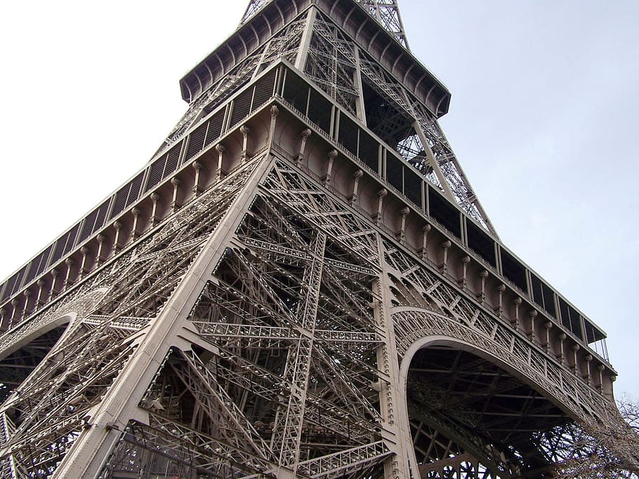 Eiffel, Tower, Eiffel Tower, Paris, france, landmark, famous HD wallpaper
