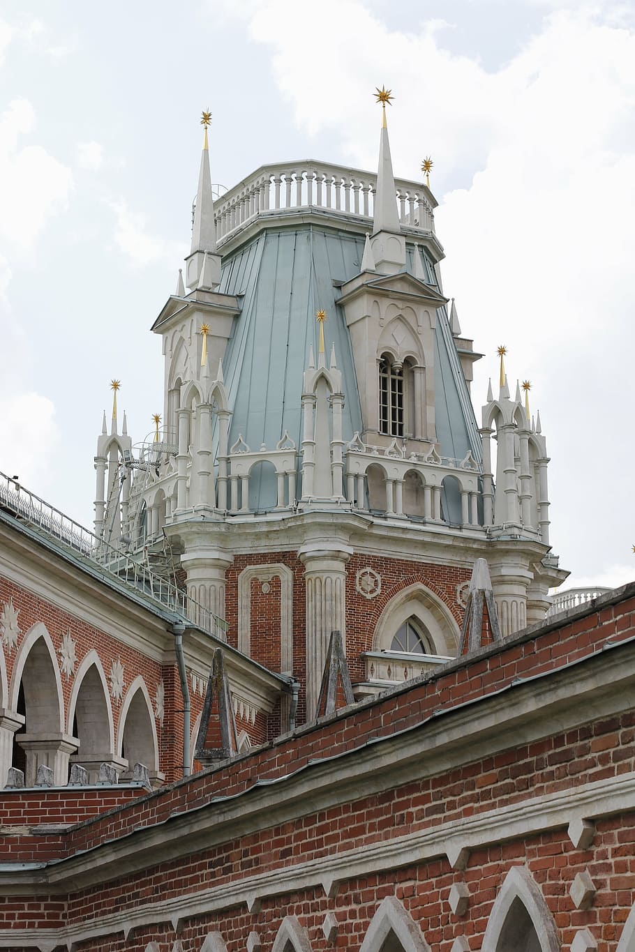 tsaritsyno, park, castle park, schlossgarten, chernaya grjas