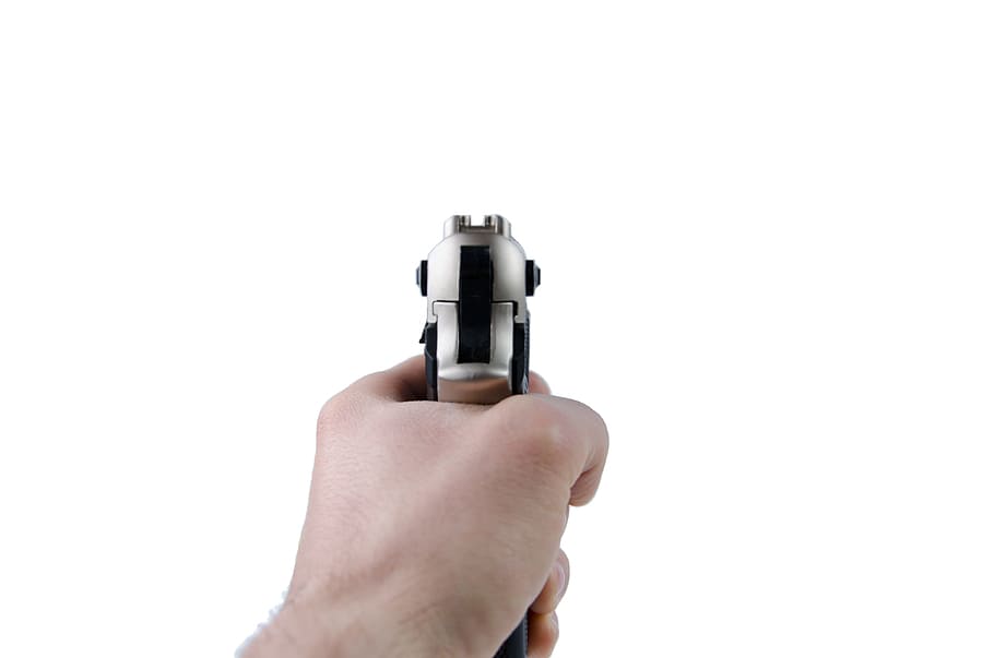 weapon, pistol, robbery, gun, dangerous, shoot, burglar, criminal HD wallpaper