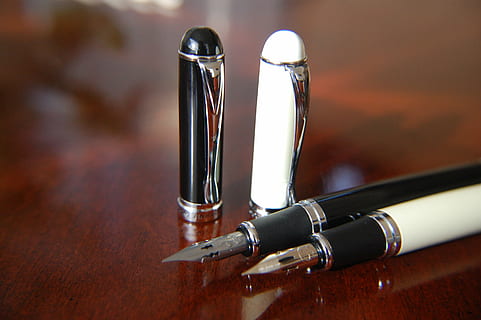 nib, ink, writing, calligraphy, pen, manuscript, document, handwriting HD wallpaper