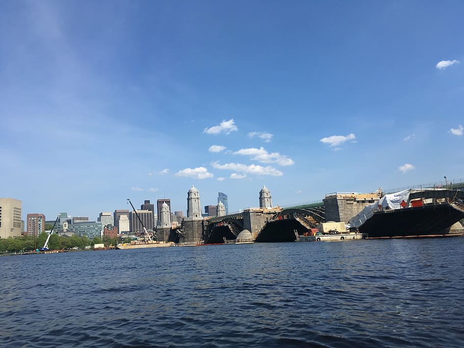 kayaking, boston, downtown, architecture, built structure, building exterior HD wallpaper