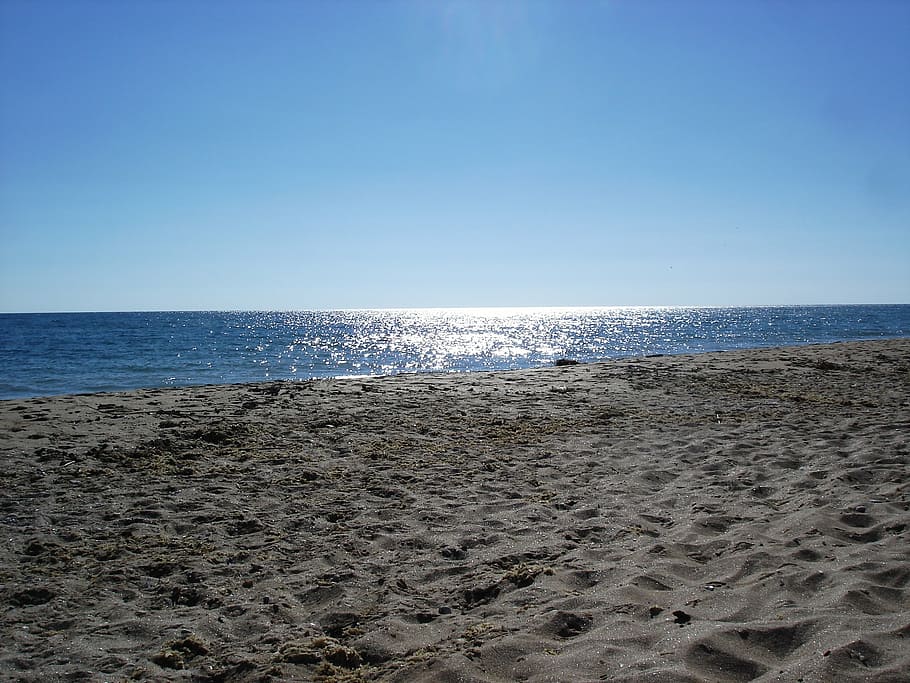 beach, coast, sand, seaside, water, summer, vacation, holiday HD wallpaper