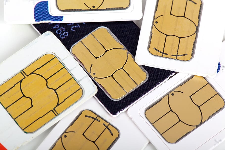 sim cards on table, call, cell, cellphone, cellular, communication