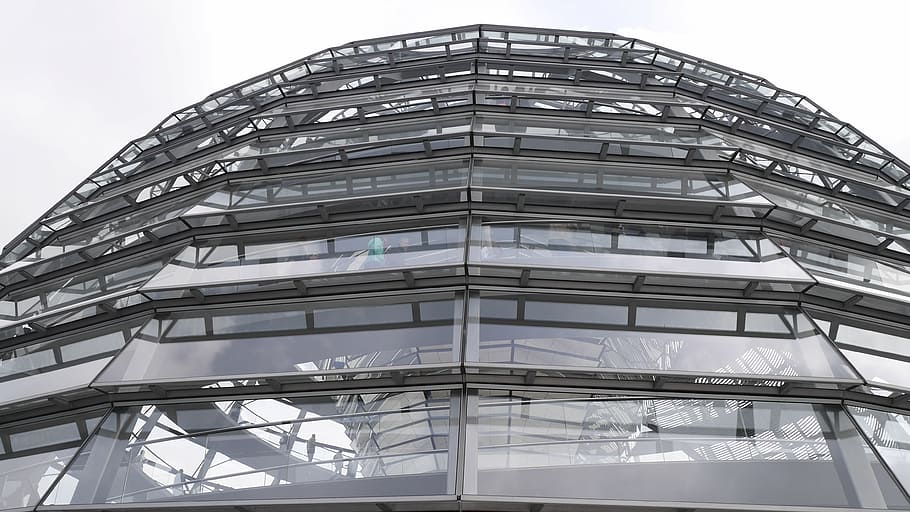 reistag, dome, berlin, architecture, built structure, glass - material HD wallpaper