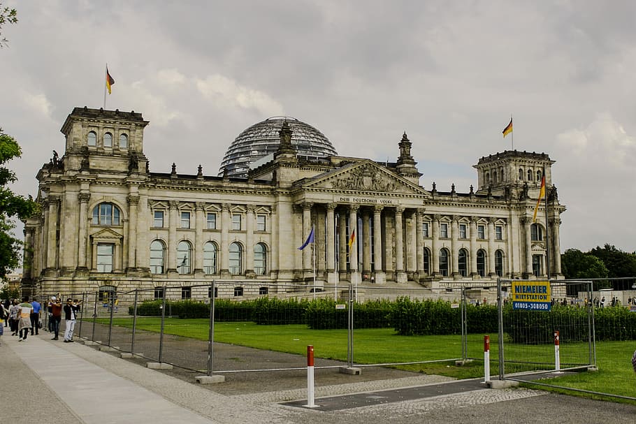 Berlin, Bundestag, Reichstag, Germany, capital, architecture, HD wallpaper