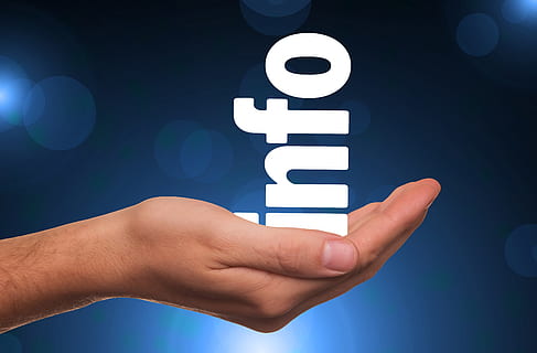 person holding info text illustration, information, hand, note HD wallpaper