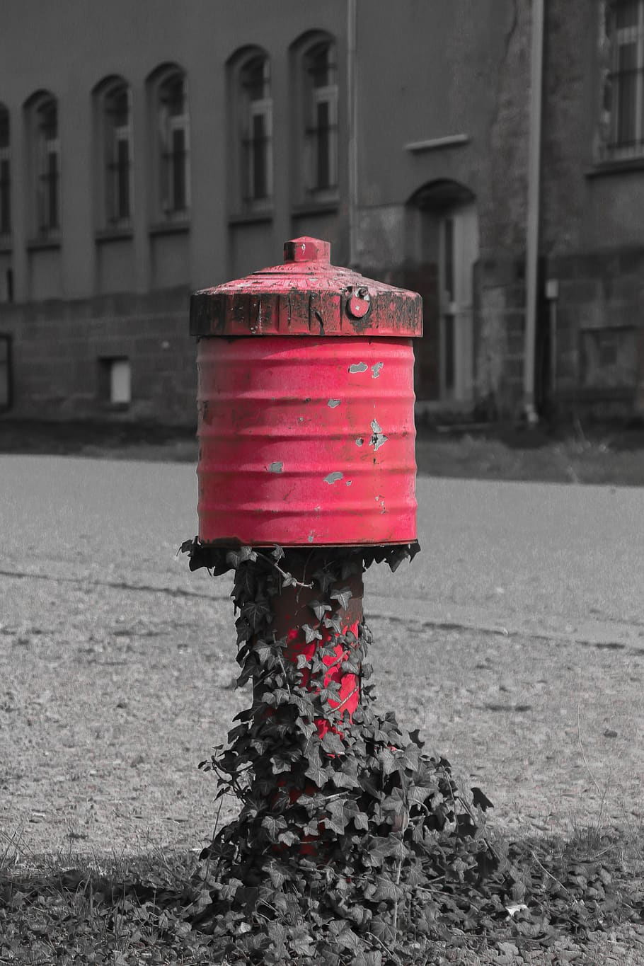 hydrant, red, firefighter hydrant, water tap, red hydrant, old, HD wallpaper