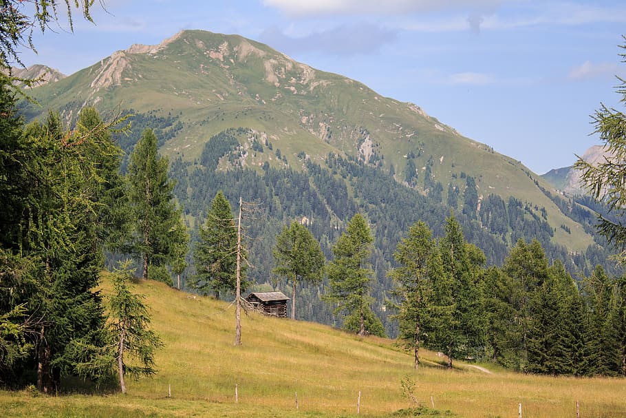 landscape, alpine, austria, carinthia, lesachtal, mountains, HD wallpaper