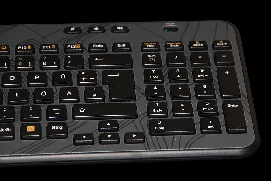 Keyboard, Computer, Keys, periphaerie, input device, letters HD wallpaper