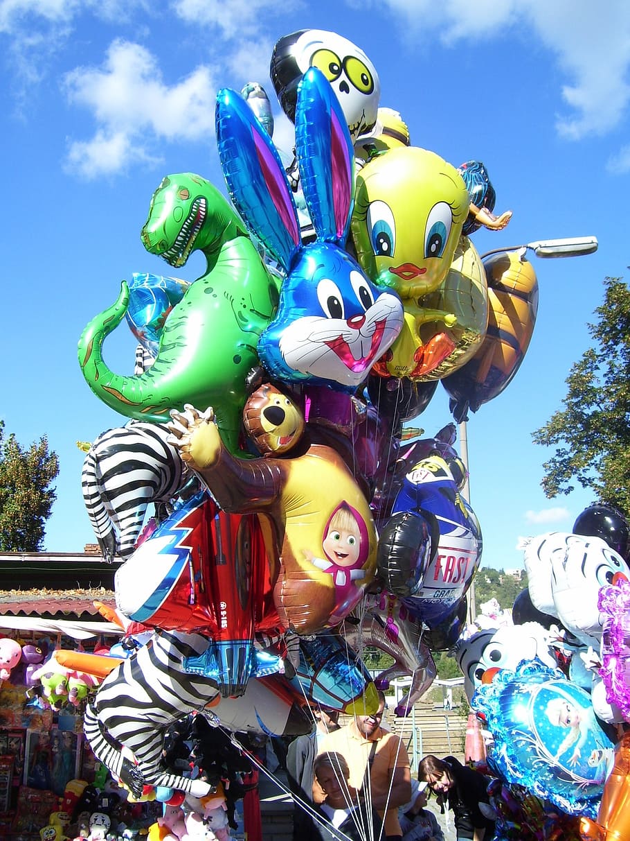 balloons, the critters, pilgrimage, representation, art and craft HD wallpaper