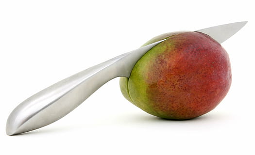 avocado with slicing by knife, background, bitter, blade, breakfast HD wallpaper