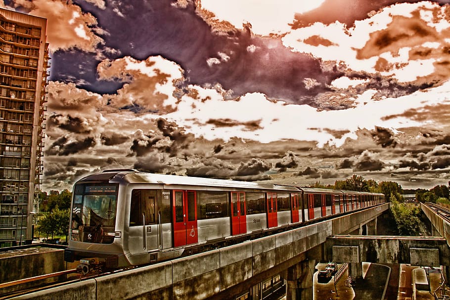 amsterdam, netherlands, train, depot, railway, mass transit HD wallpaper