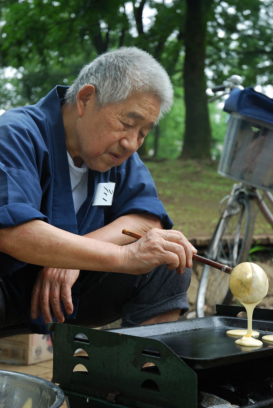 Cake, Old Man, Cooking, Food, making, preparation, traditional HD wallpaper