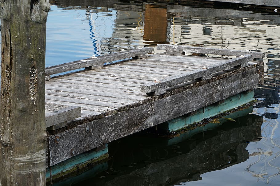 dock, pier, reflection, ocean, harbor, outdoor, tourism, bay HD wallpaper