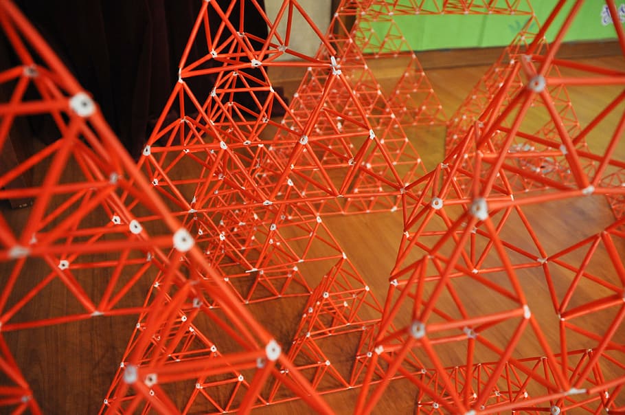 pyramid, cooperative, frame, connection, abstract, no people HD wallpaper