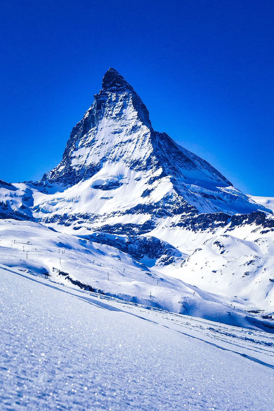 HD wallpaper: switzerland, zermatt, matterhorn, mountain, snow, alpine,  landscape | Wallpaper Flare