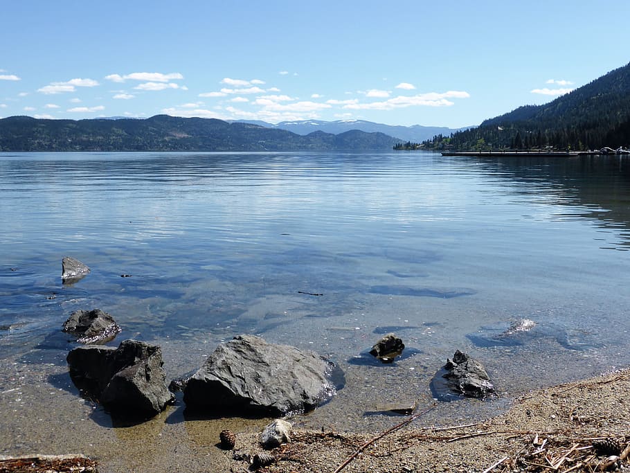nature, more, landscape, view, fresh water, bright, clean, canada HD wallpaper