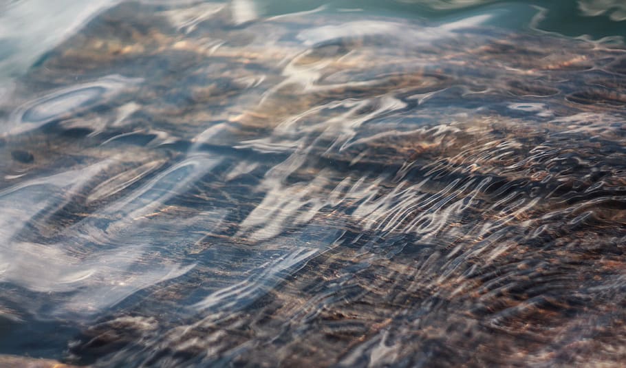water, flowing, movement, motion, soft, cascade, stream, clear HD wallpaper