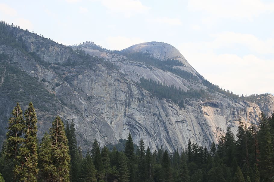 yosemite, half, dome, mountain, mountains, national park, usa HD wallpaper