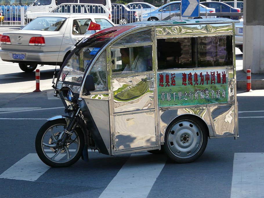 Motorbikes sharing in China