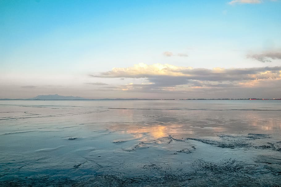 sea, nature, sky, beach, clouds, horizon, ocean, outdoors, seascape HD wallpaper