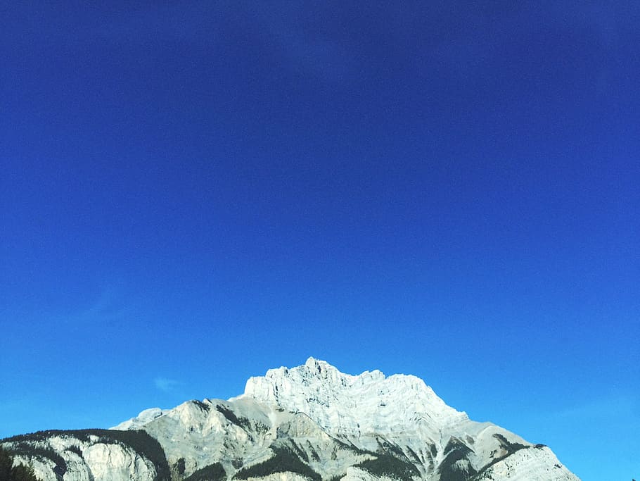 adventure, blue sky, bright, cold, glacier, high, hike, ice, HD wallpaper