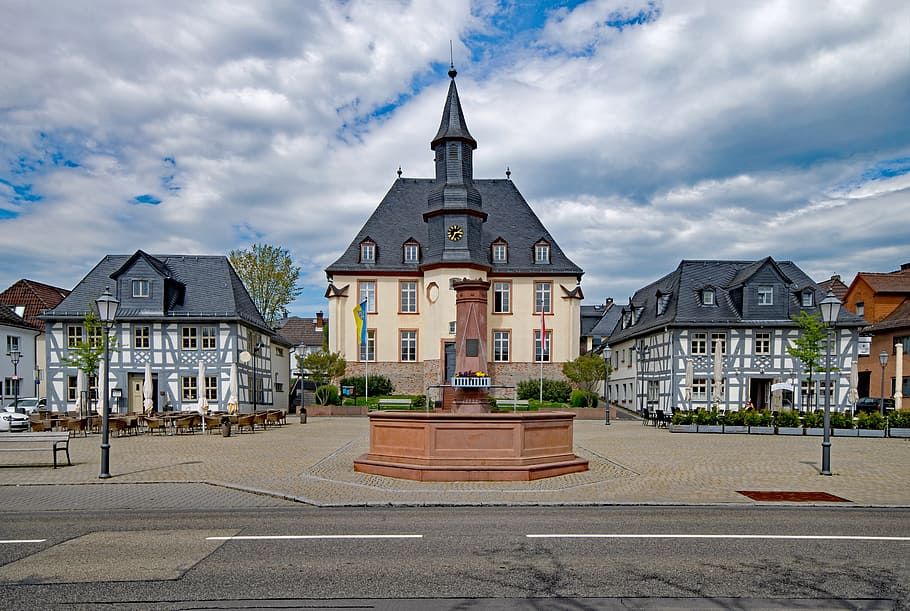 Usingen, Taunus, Hesse, Germany, old town, old building, places of interest HD wallpaper