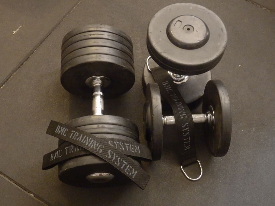 dumbbells, bodybuilding, muscles, workout, strength, lifting