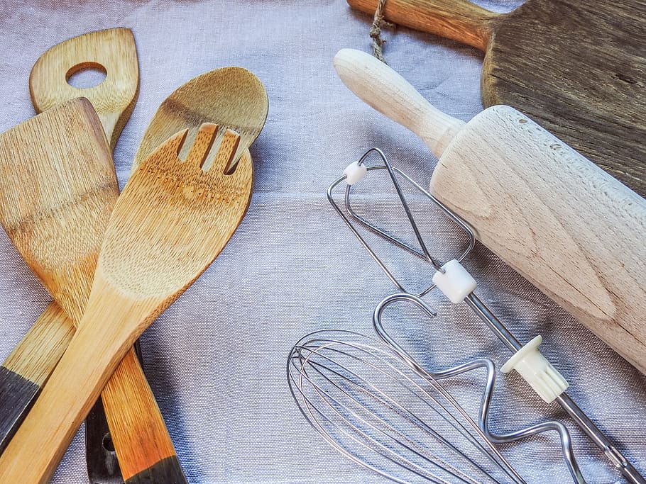kitchen, equipment, tools, household, set, domestic, appliance HD wallpaper