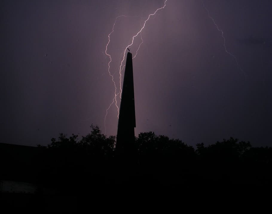 thunderstorm, flash, nature, gewitterstimmung, electricity HD wallpaper