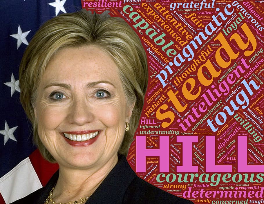 Hillary, Clinton, President, Woman, leader, leadership, character, HD wallpaper