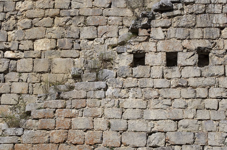 stones, castle, construction, full frame, backgrounds, architecture HD wallpaper