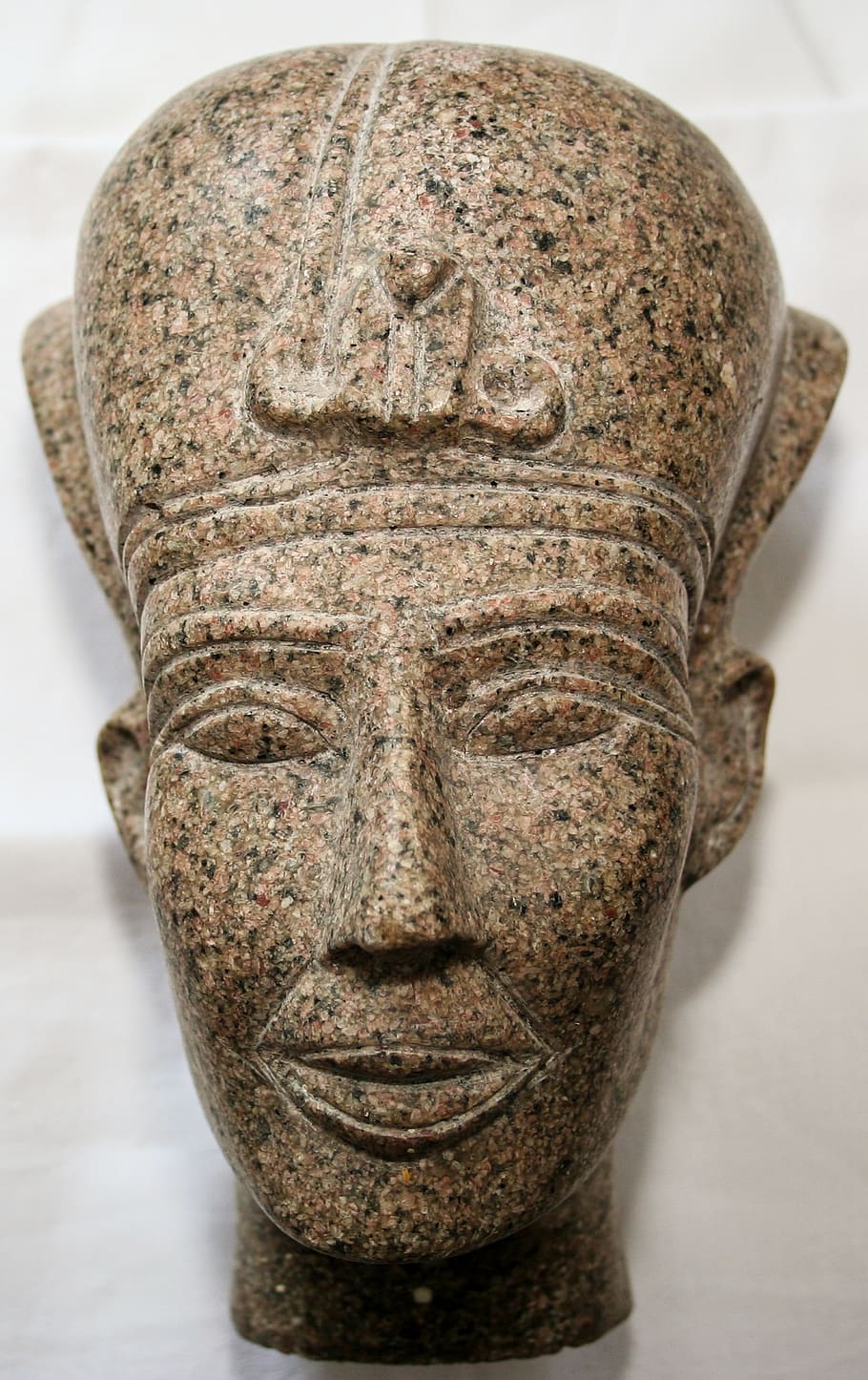 head, stone, egypt, bust, sculpture, face, statue, stone figure HD wallpaper
