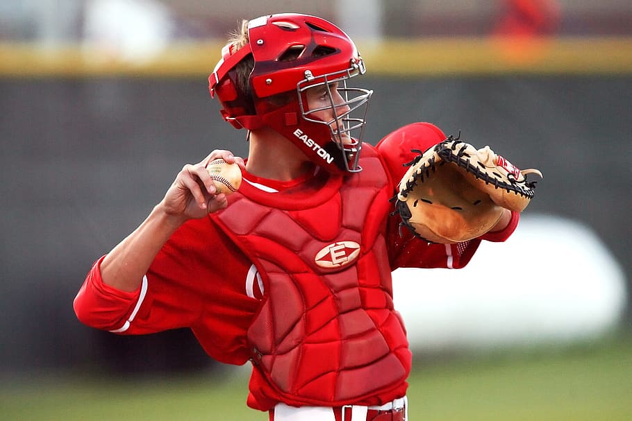 Baseball, Player, Catcher, baseball player, baseball catcher HD wallpaper