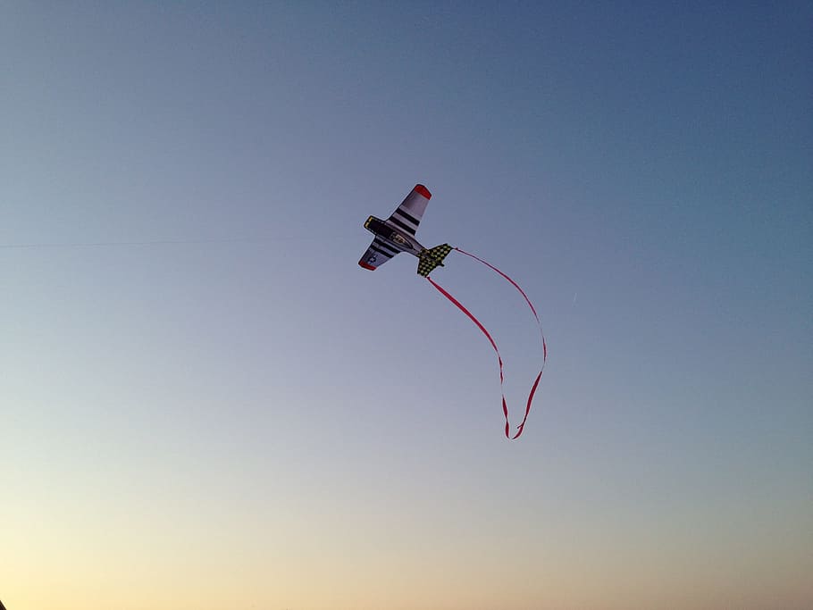 Kite, Fly, Plane, Fun, sky, flying, leisure, activity, toy HD wallpaper