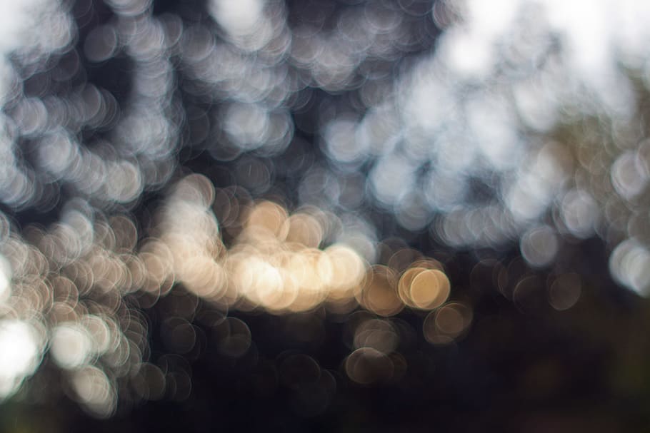 boke photography, bokeh, lights, blurred, background, bright HD wallpaper