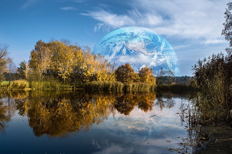Blue Planet, Planet, Earth, Globe, Space, astronomy, atmosphere HD wallpaper