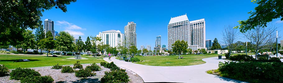 san diego, downtown, california, usa, built structure, architecture, HD wallpaper