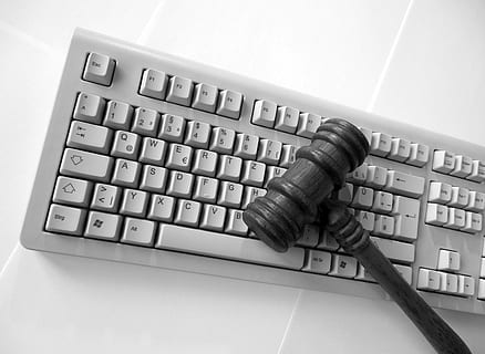 mallet on top white keyboard, Privacy Policy, Security, Sure HD wallpaper