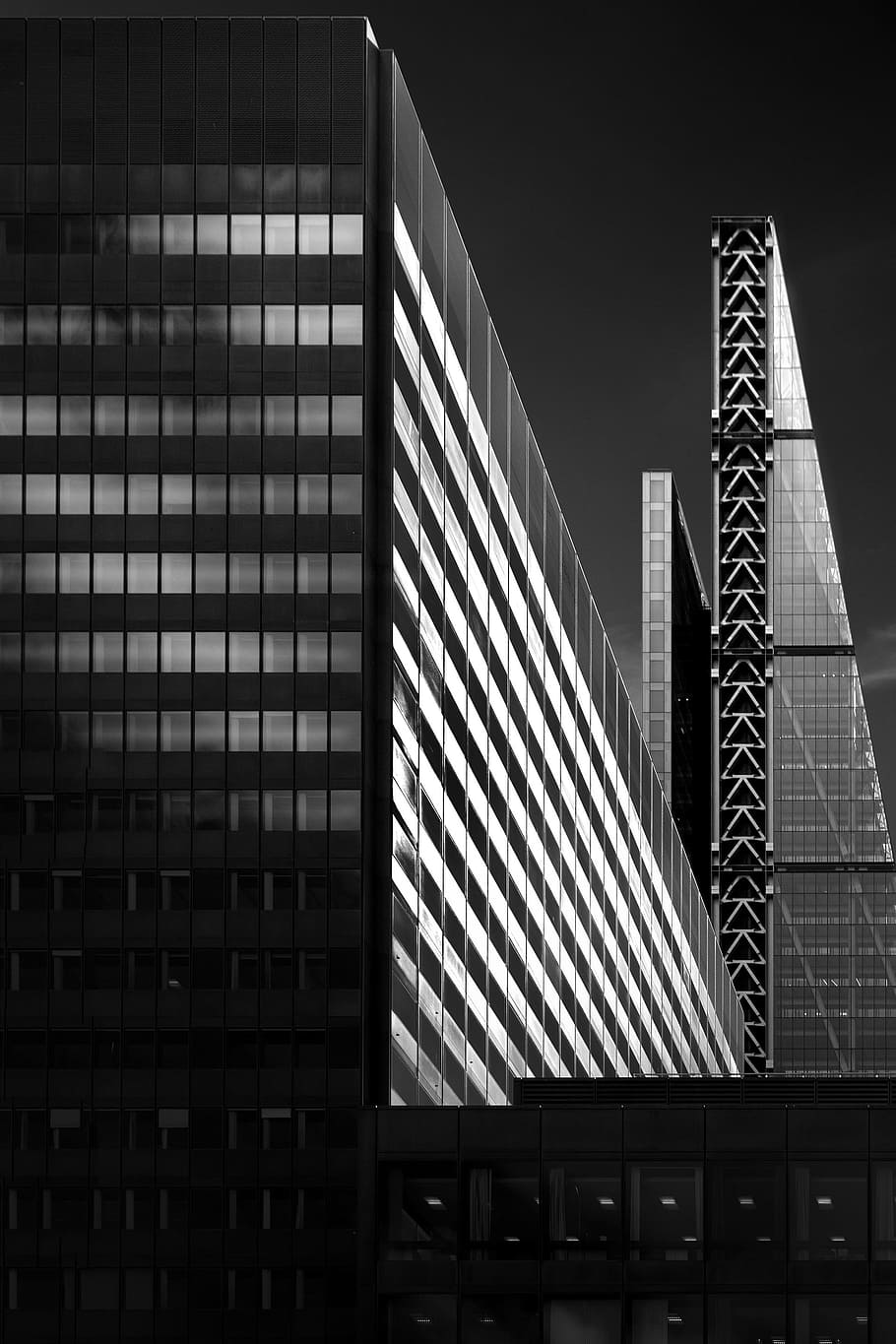 architecture, skyscraper, office, glass, city, built structure HD wallpaper