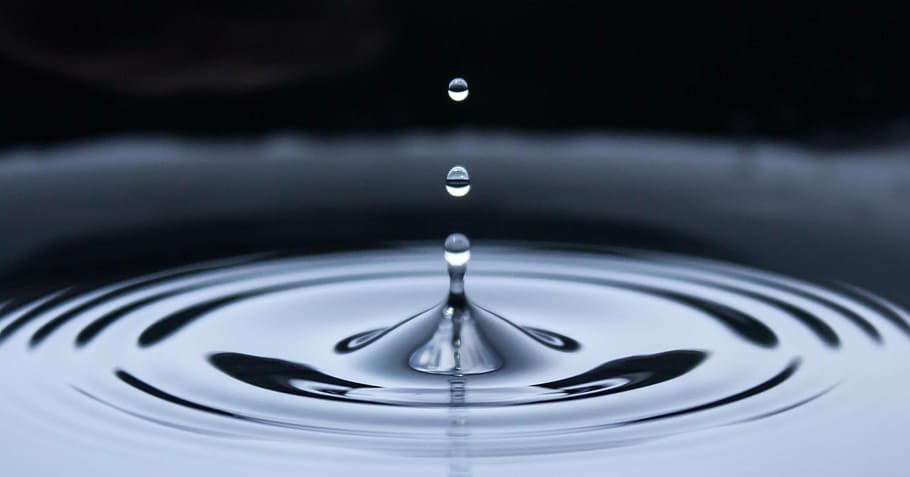 water, clean, drop, motion, splashing, rippled, studio shot HD wallpaper
