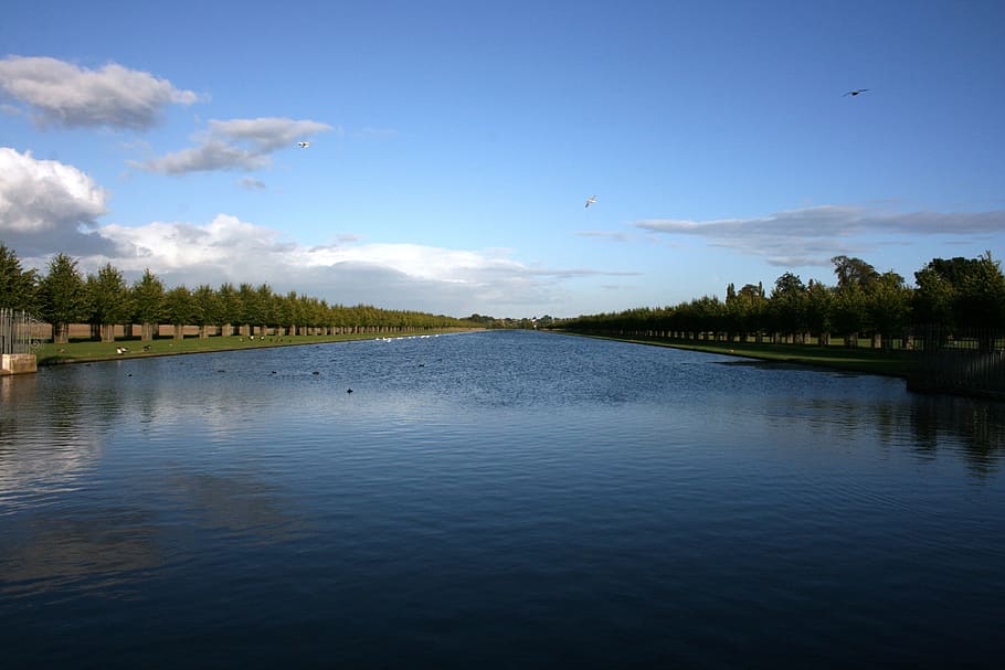 Infinity, Water, Existence, sky, reflection, peace, harmony HD wallpaper