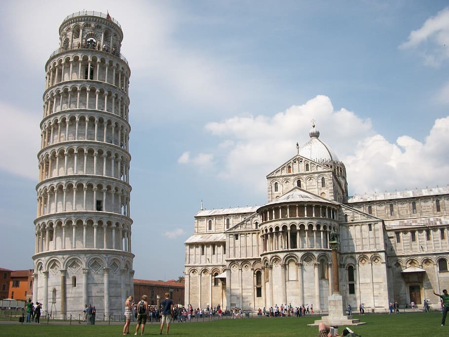 Leaning Tower of Piza, Italy, Pisa, Tower, City, leaning Tower of Pisa
