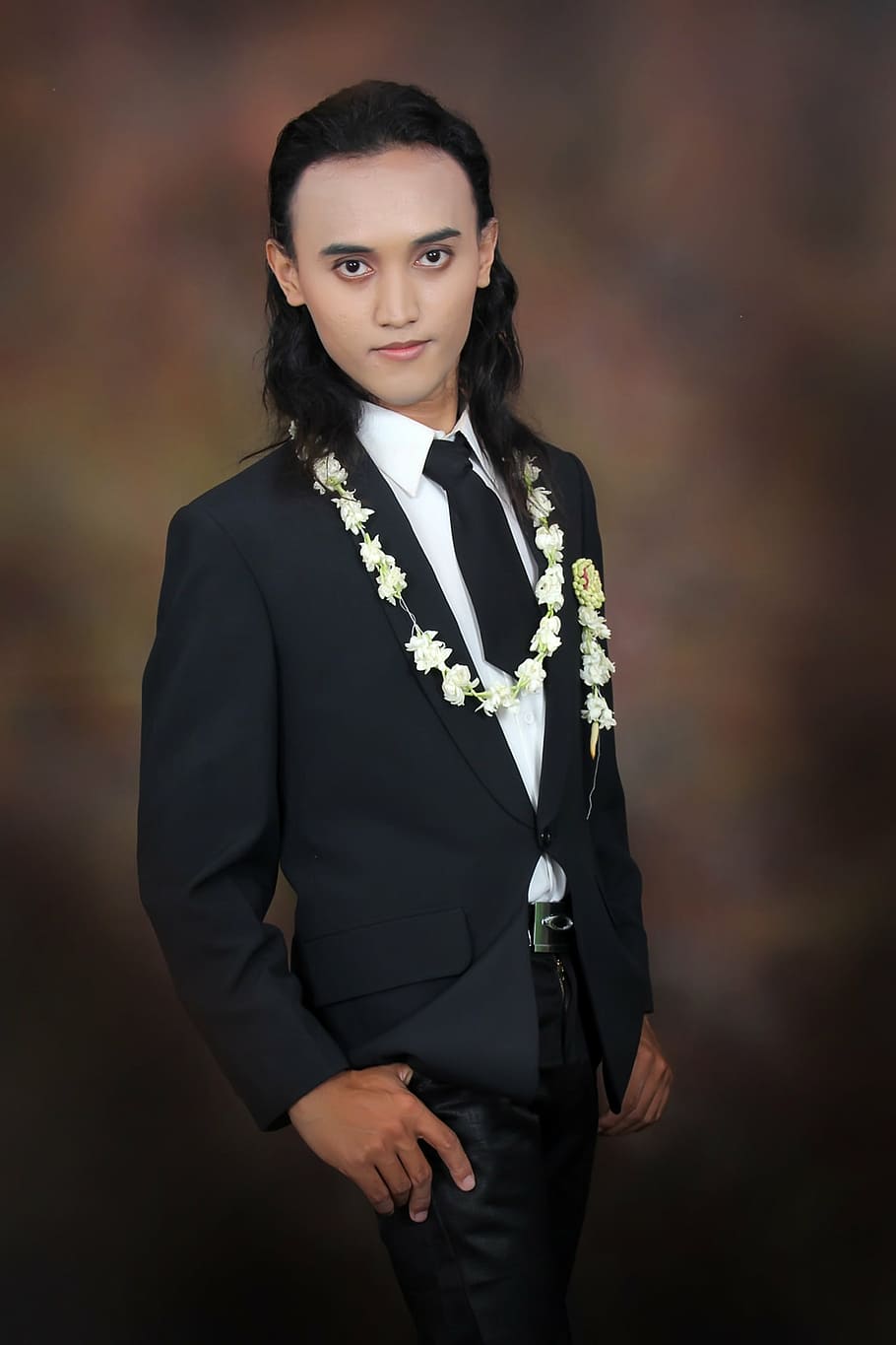 man, groom, indonesian, java, party, wedding, male, young, person HD wallpaper