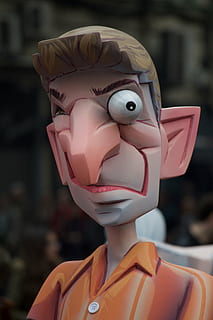fallas, character, puppet, valence, spain, character cardboard HD wallpaper