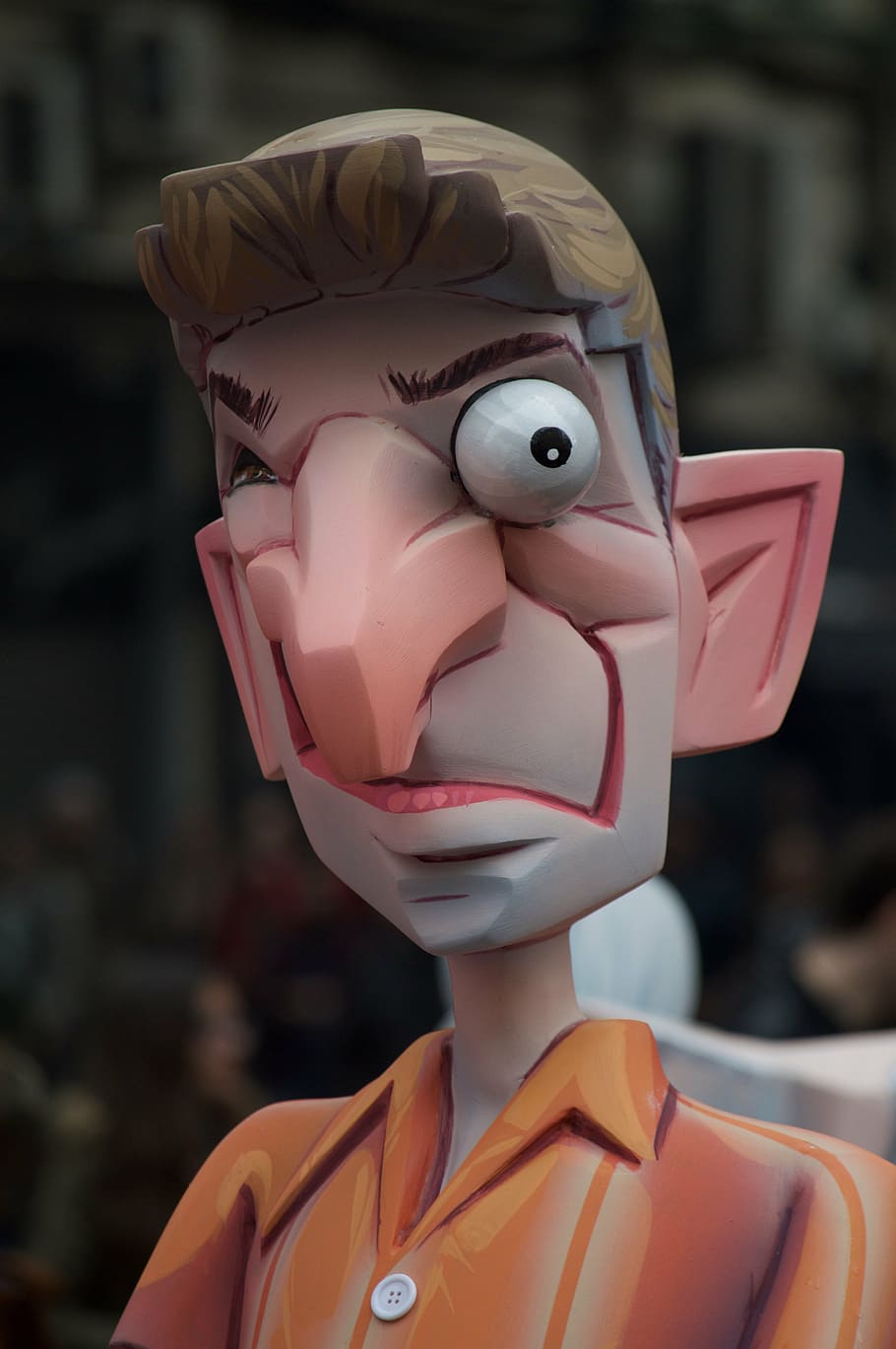 fallas, character, puppet, valence, spain, character cardboard HD wallpaper
